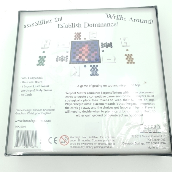 NEW Serpent Master Board Game by Toresh Games 2019 2-4‎ Players - Picture 5 of 8